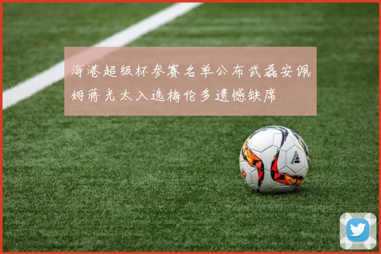 海港超级杯参赛名单公布武磊安佩姆蒋光太入选梅伦多遗憾缺席